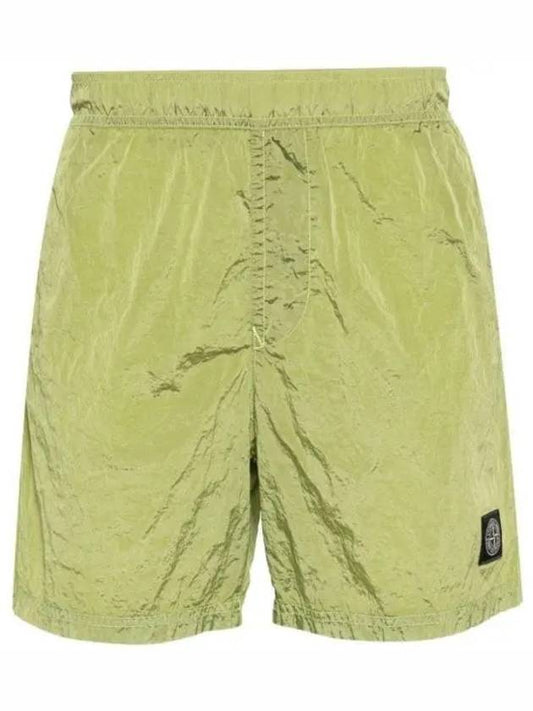 Nylon Metal Swimming Trunk Shorts Lemon - STONE ISLAND - BALAAN 2