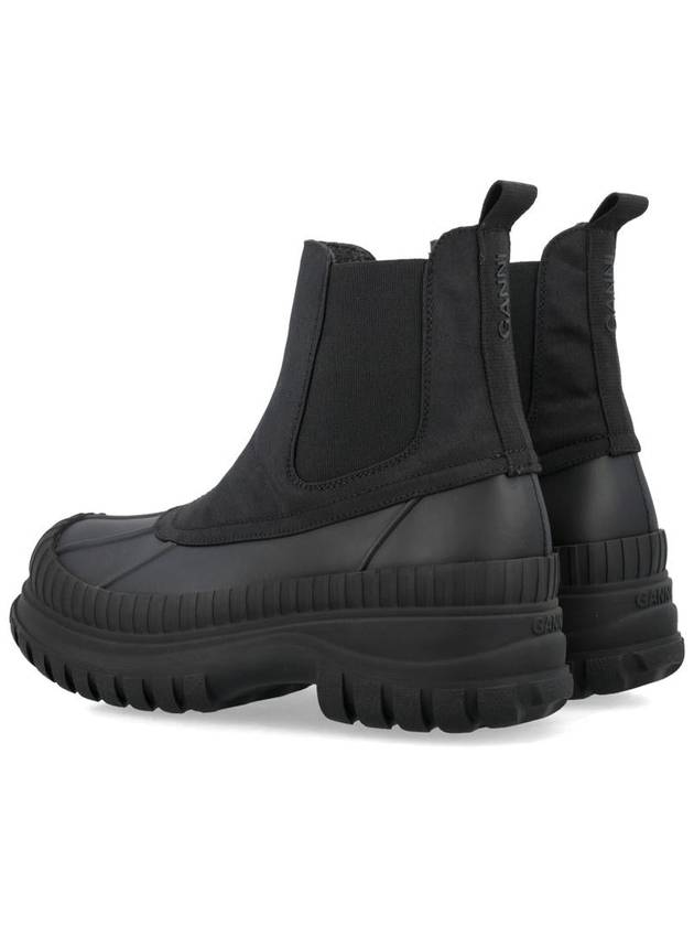 Outdoor Chelsea Boots Black - GANNI - BALAAN 5