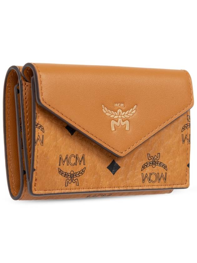 MCM Wallet With Logo, Women's, Brown - MCM - BALAAN 4