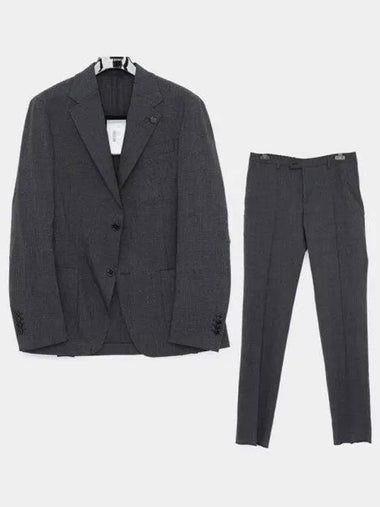 Boutonniere Classic Check Wool Mix Formal Men s Suit IV149E IVEL63704 8 271440 1042948 - RVR LARDINI - BALAAN 1