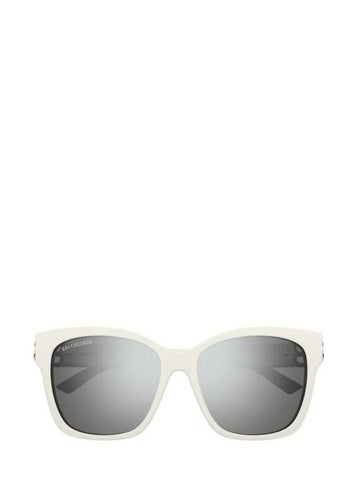 BB Temple Cat Eyes Sunglasses Ivory - BALENCIAGA - BALAAN 1