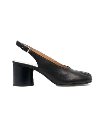 Tabi Slingback Heels Black - MAISON MARGIELA - BALAAN 1