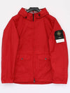 Membrana 3L TC Hooded Jacket Red - STONE ISLAND - BALAAN 4