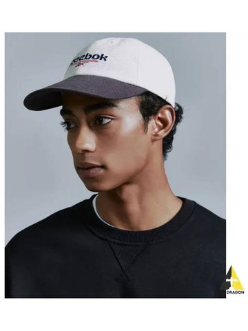 Primary logo color combination ball cap ivory - REEBOK - BALAAN 1