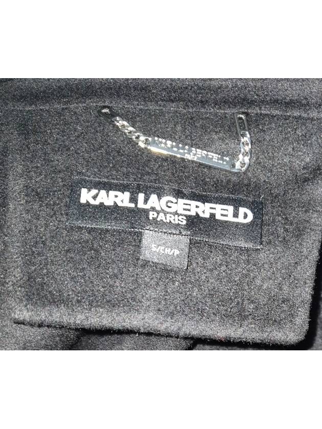 Size S Women's Wool Length 93cm Trench Coat - KARL LAGERFELD - BALAAN 6
