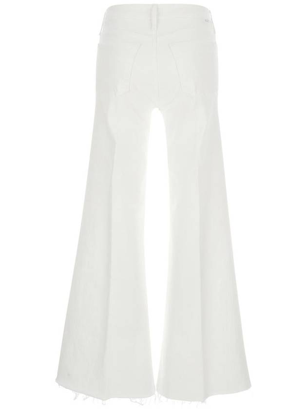 White Flared Jeans In Denim Woman - MOTHER - BALAAN 2