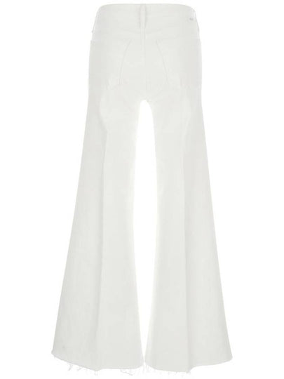 White Flared Jeans In Denim Woman - MOTHER - BALAAN 2