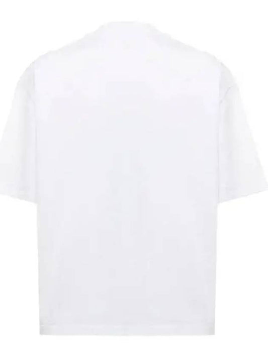 Men's Focus Logo Printing Round White Short Sleeve 17323 - AXEL ARIGATO - BALAAN 2