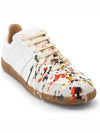 Replica Paint Drop Low Top Sneakers White - MAISON MARGIELA - BALAAN 5