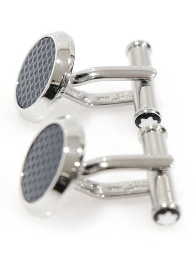 112904 Blue Lacquer Meisterst ck Cuff Links - MONTBLANC - BALAAN 3