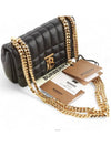 8059492 Black leather quilting TB Lola mini chain 32567 - BURBERRY - BALAAN 8