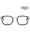 Titanium Glasses Frame FG50025U 030 Men Women Horned Frames - FRED - BALAAN 3