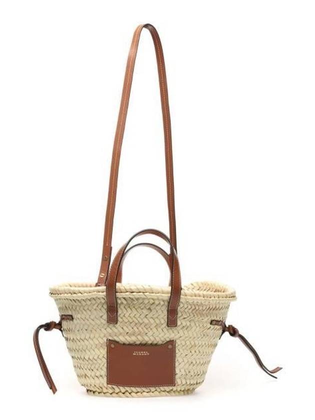 Isabel Marant 24 Raffia Bag PP0049FAA1X16M Tan Color - ISABEL MARANT - BALAAN 3