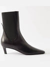 Women's Middle Boots Black - TOTEME - BALAAN.