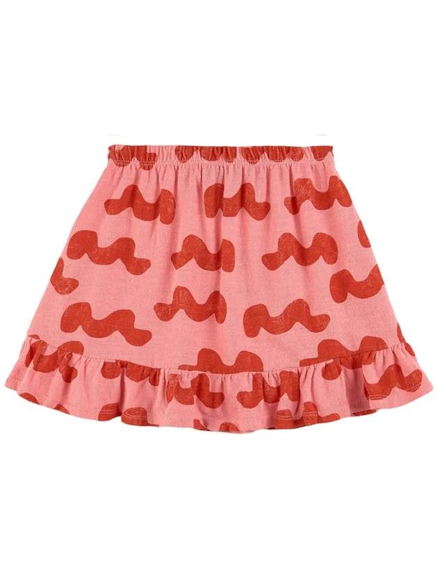 Kids B C Logo Wave Skirt 123AC108 510 - BOBO CHOSES - BALAAN 3