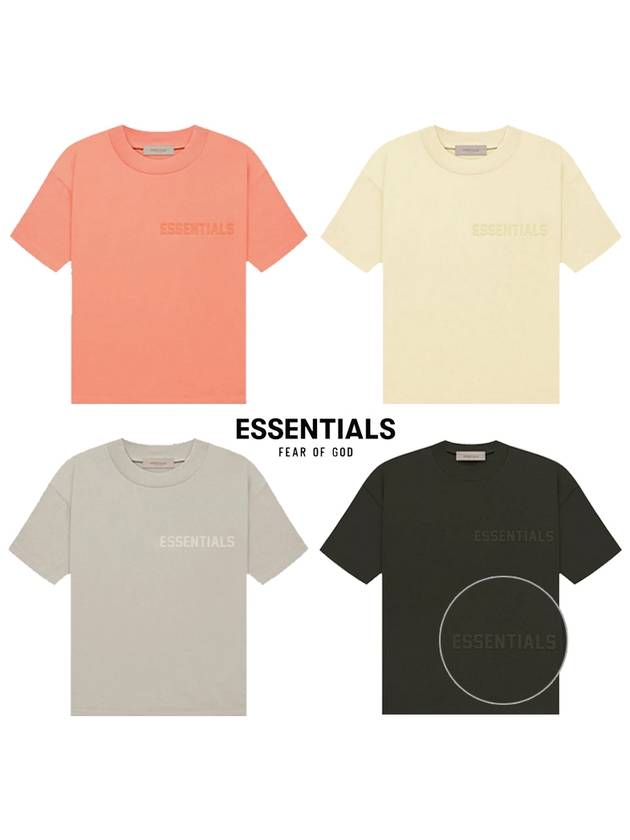 Short sleeve t shirt coral women - FEAR OF GOD ESSENTIALS - BALAAN 4