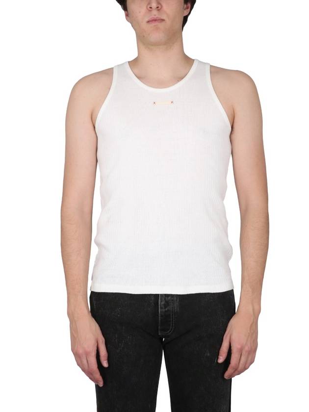 23 ss Cotton Tank Top S50NL0043S24430102 B0040207363 - MAISON MARGIELA - BALAAN 1