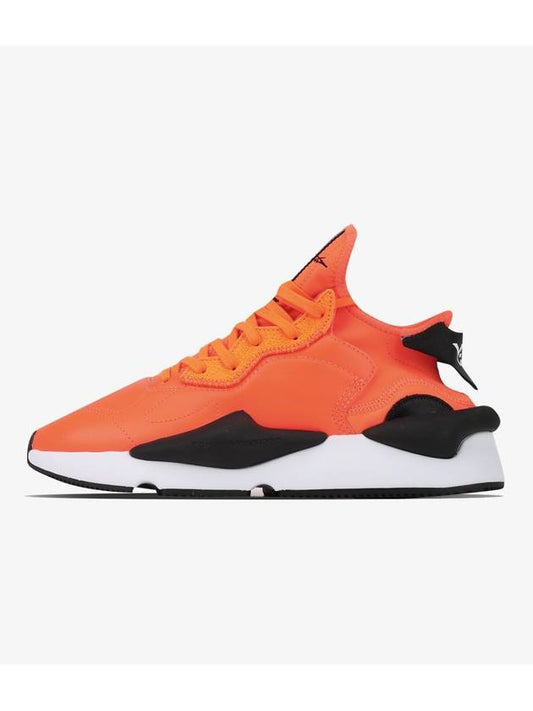 Kaiwa Leather Low Top Sneakers Orange - Y-3 - BALAAN 1