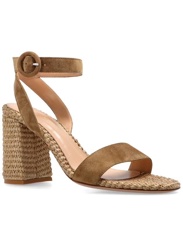 Gianvito Rossi Heeled Sandals, Women's, Brown - GIANVITO ROSSI - BALAAN 4