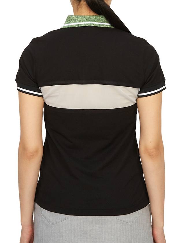 Golf Wear Women s Collar Short Sleeve T Shirt MLW 3B AP08 BLACK - MARK & LONA - BALAAN 5