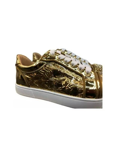 1190158 3273 Spike Sneakers Gold - CHRISTIAN LOUBOUTIN - BALAAN 2