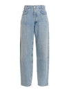 Tapered Baggy Jeans Light Blue - AGOLDE - BALAAN 1