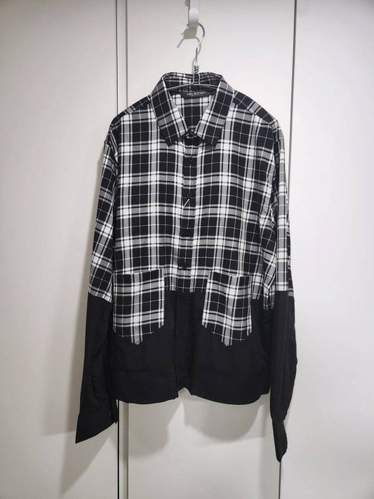 Black check Blouse - NEIL BARRETT - BALAAN 1