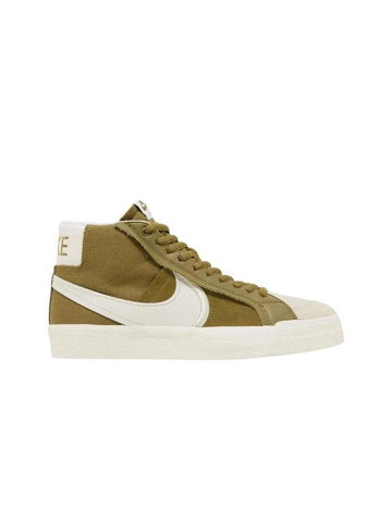 SB Zoom Blazer Mid Premium Plus Pilgrim Phantom - NIKE - BALAAN 1