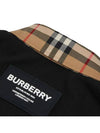 Kids Check Collar Polo Short Sleeve T-Shirt Black - BURBERRY - BALAAN 5