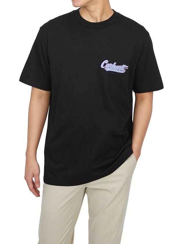 Spill Short Sleeve T-Shirt Black - CARHARTT WIP - BALAAN 5