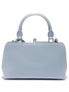 Goji Mini Calfskin Leather Tote Bag Light Blue - JIL SANDER - BALAAN 3