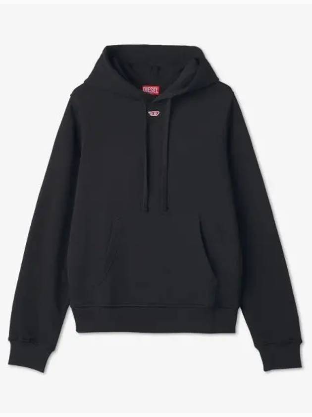 S Ginn D Hoodie Black - DIESEL - BALAAN 2