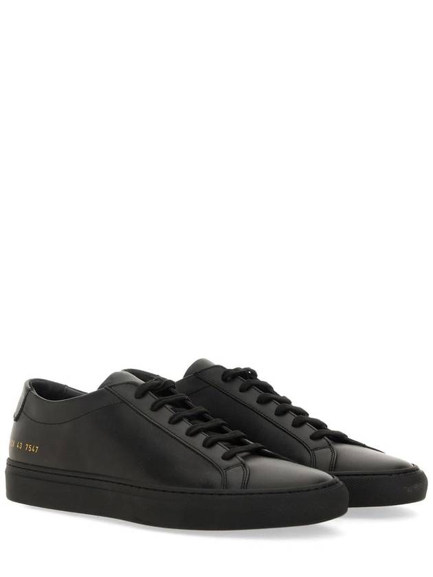 Achilles Low Top Sneakers Black - COMMON PROJECTS - BALAAN 3