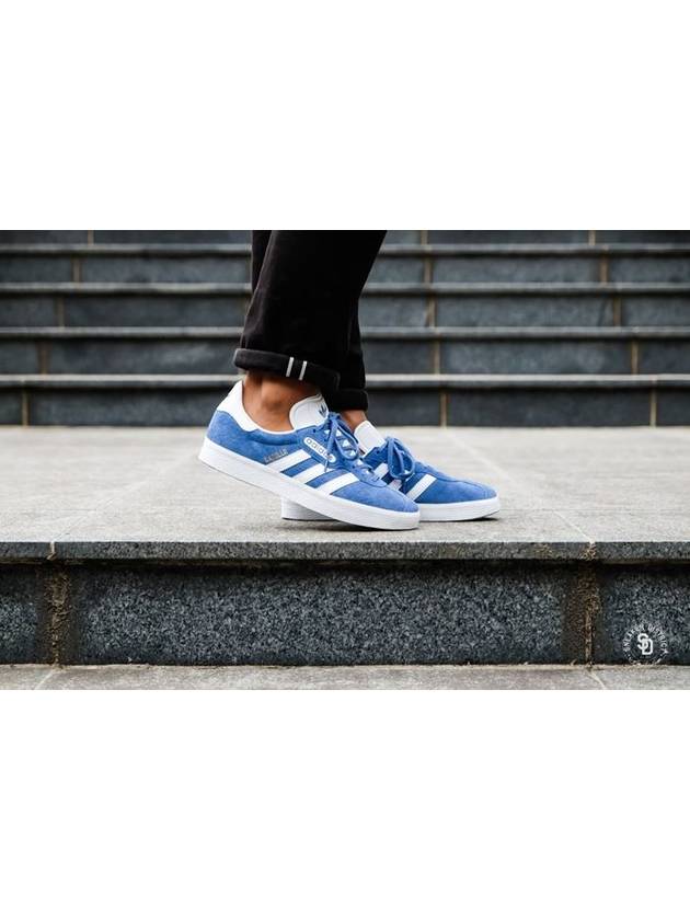 Gazelle Super Essential Low Top Sneakers Blue - ADIDAS - BALAAN 3