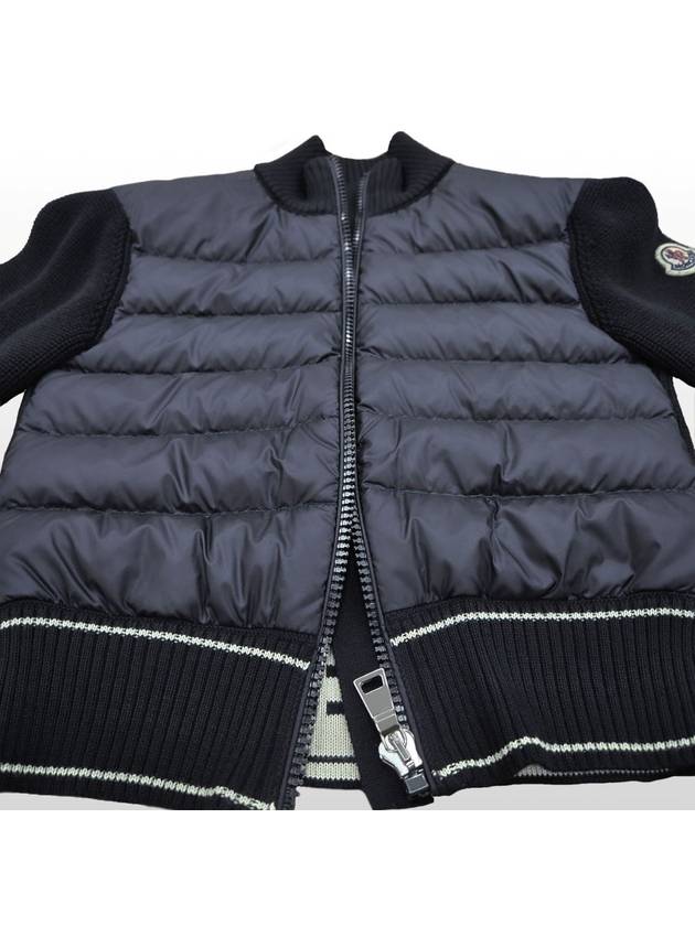 Kids Moncler down mix padded jacket 5 years old 6 height 115cm - MONCLER - BALAAN 4