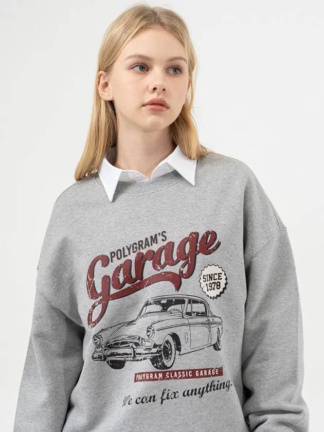 POLY GARAGE SWEATSHIRTS MELANGE - POLYGRAM - BALAAN 4