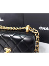 Chain Mini Flap Calfskin Cross Bag Black - CHANEL - BALAAN 5