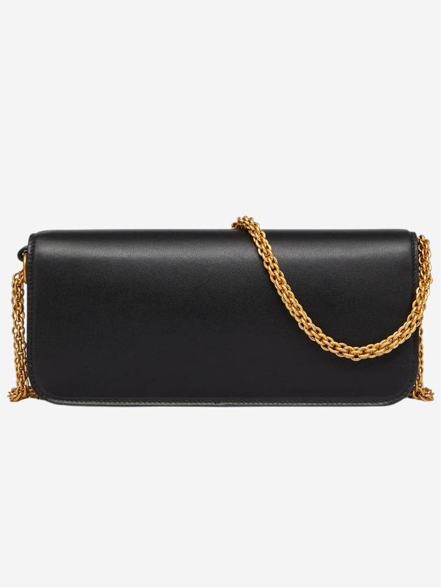 V Logo Shoulder Bag Black - VALENTINO - BALAAN 4