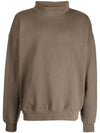 Mock Neck Sweatshirt Brown - FEAR OF GOD - BALAAN 1