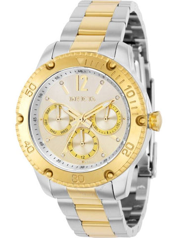 Invicta Angel Quartz Gold Dial Ladies Watch 36727 - INVICTA - BALAAN 1