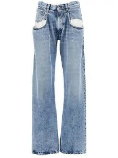 Five Pocket Straight Jeans Blue - MAISON MARGIELA - BALAAN 2