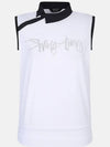 color combination collar sleeveless t-shirt TWTYM6162 100 - TAYLORMADE - BALAAN 8