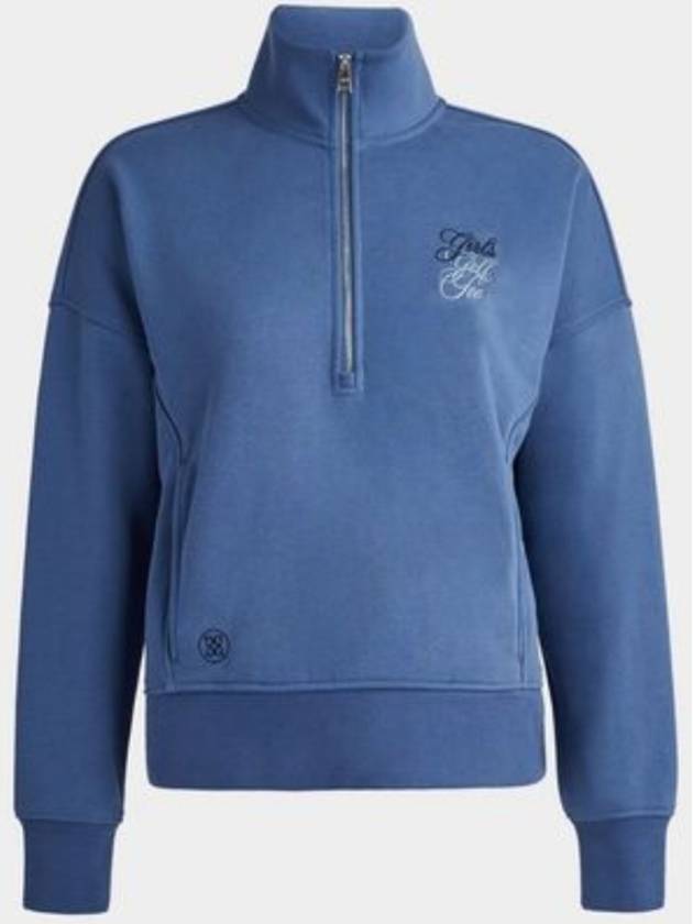 G4 Women s Oversized French Terry Golf Hooded Sweatshirt - J.LINDEBERG - BALAAN 9