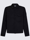 Men's Chrome R Over Shirt Zip Up Jacket Black - CP COMPANY - BALAAN 2