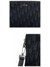 Oblique Jacquard Strap Clutch Bag Black - DIOR - BALAAN 6