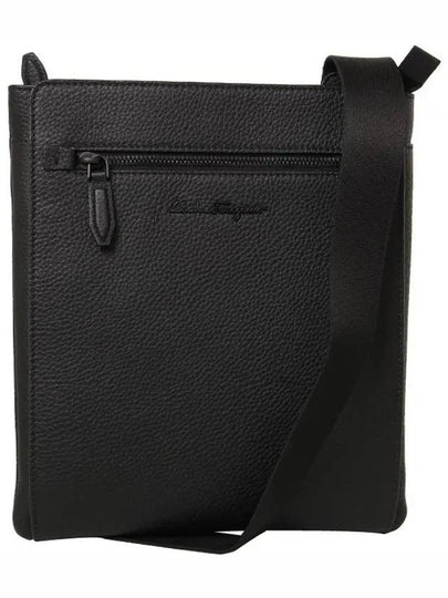 Firenze Leather Cross Bag Black - SALVATORE FERRAGAMO - BALAAN 2