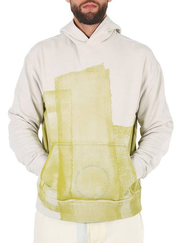 A Cold Wall Men's Bone Cotton Collage Hoodie, Size X-Small - A-COLD-WALL - BALAAN 1