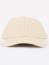 C Run Wash Logo Ball Cap White - DIESEL - BALAAN 3