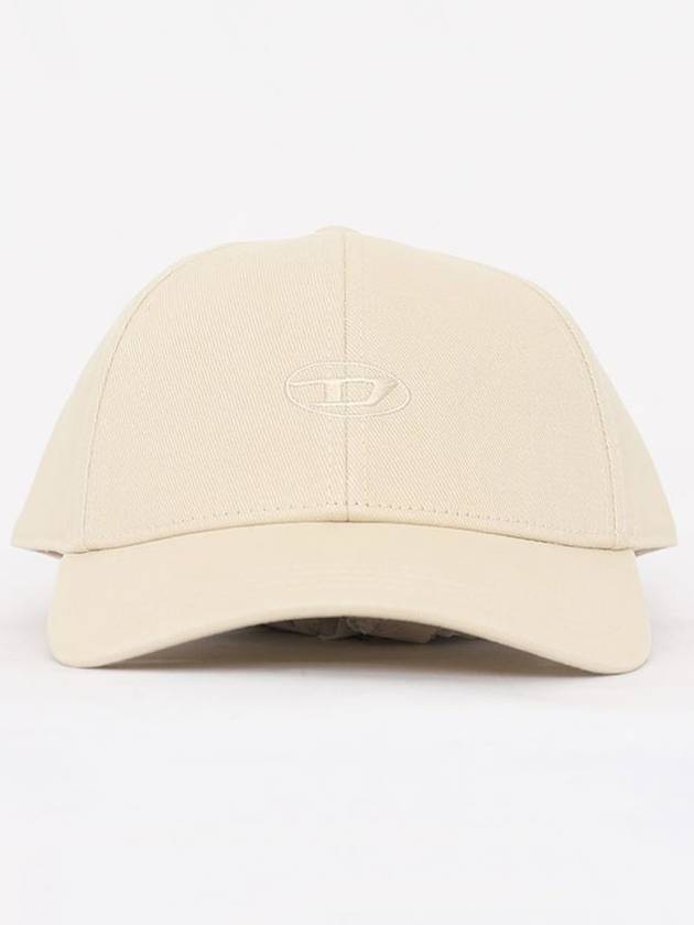 C Run Wash Logo Ball Cap White - DIESEL - BALAAN 3