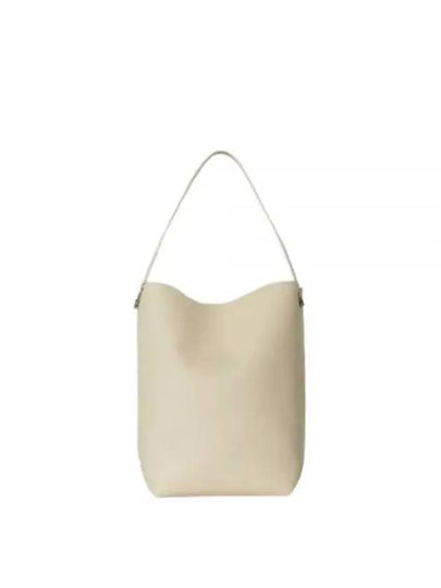 Medium NS Hook Leather Tote Bag Ivory - THE ROW - BALAAN 2